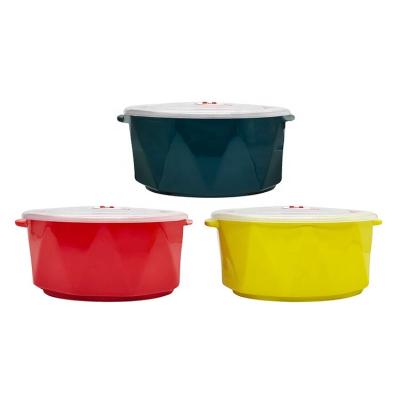 China Sustainable Custom Bulk Set Cool Storage Seal Bowl With Lid Microwave Safe Storage Food Container for sale