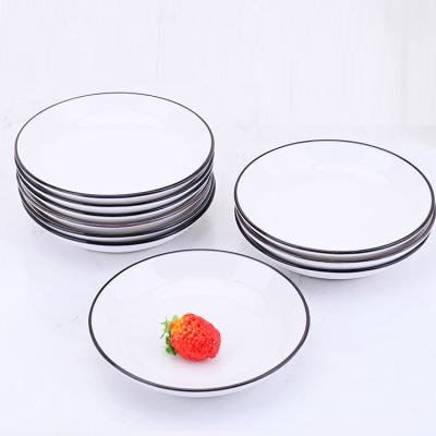 China Viable in stock ceramic sauce dish small new bone china ceramic sauce wake up cream dish for household use for sale