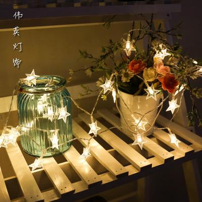 China Like PICS Show 10-100LED Star String Lights Waterproof Plug In Fairy Lights For Wedding Party Indoor Outdoor Christmas Tree for sale