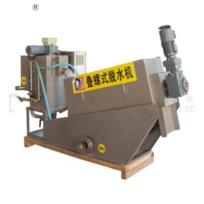 China Separation screw filter press liquid sludge dewatering Filtro de tornillo screw filter for high oil content sludge factory price except water work for sale