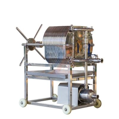 China Building Material Shops Fine Filtration Filter Press Machine For Pomegranate Juice for sale