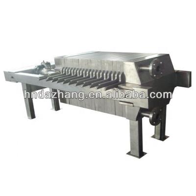 China food & Beverage Factory Stainless Steel Plate And Frame Filter Press For Grape Wine Syrup for sale