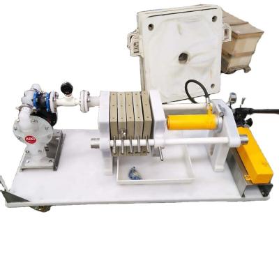 China Solid and liquid separation. All in One Manual Cane Sugar Membrane Filter Press for sale