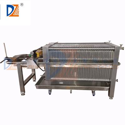 China Factory Dazhang Food Grade Stainless Steel Filter Press For Fine Filtration for sale