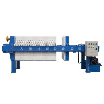 China Automatic Hydraulic Hydraulic Cheap Oil Filters Well Filter Press Pit Filter Press Factory Small And Factory Sight Factory Price for sale