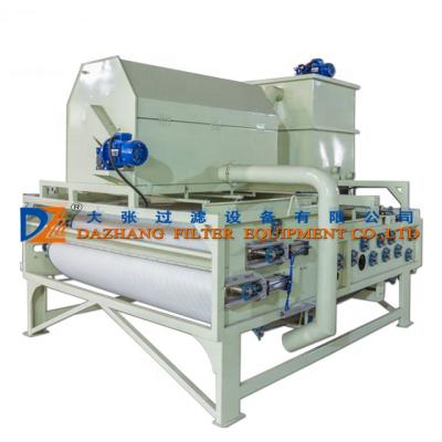 China Vacuum Rotary Drum Convenient Belt Filter For Sludge Dewatering Treatment Plant for sale