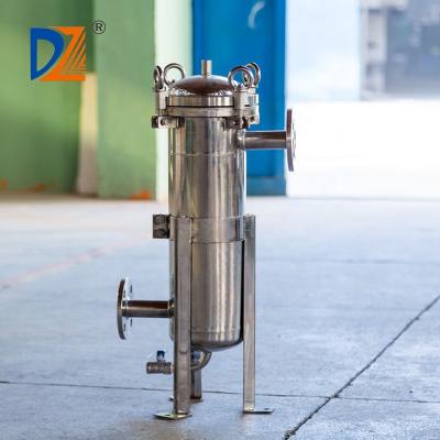 China Single / Multi Housing Bag Filter Liquid Filtration Industrial Filtering Equipment Manufacturer for sale