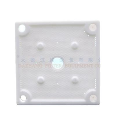 China Garment Shops Chamber Filter Plate Pure Polypropylene Material for sale