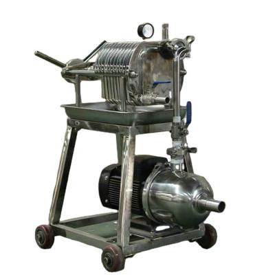 China Liquid Filtration Exquisite Multi Layer Stainless Steel Filter Press For Edible Vinegar Filtering Export To The World for sale