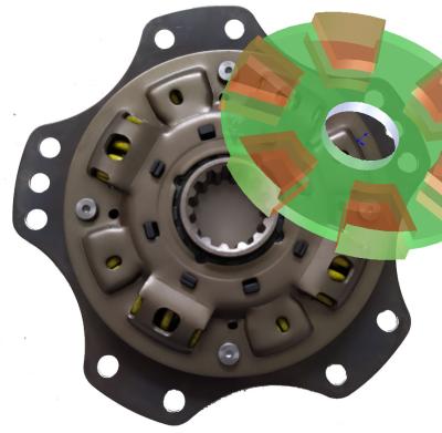 China Tactors spare parts clutch damping replacement kubota use OEM acceptable for sale