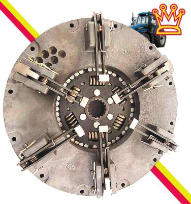 China Factory MOQ 1 set 7 paddle 14 inch tractor clutch assembly applied to YTO lx1404 1504 double stage certificated for sale