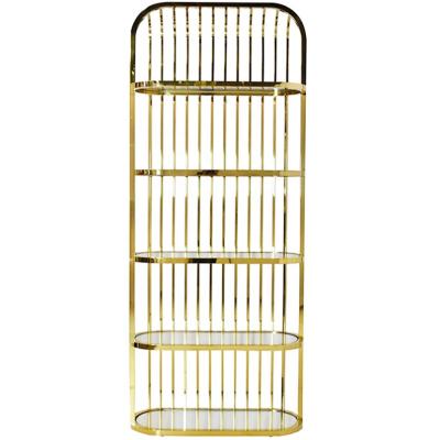 China Sustainable Modern Wall Mounted Wine Shelves With Glass Rack for sale