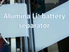 Alumina Lithium Ion Battery Coating Films