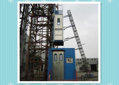 China Industrial 1.5 Ton Construction Material Hoist Rack And Pinion Elevator for sale