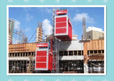 China Rack And Pinion Driven Building Hoist Lift , SC200 Construction Material Hoist for sale