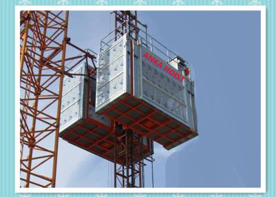 China 20/32 Dual Middle Speed Man Personnel And Materials Hoist Elevator Construction Usage for sale