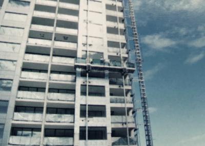 Κίνα Outside wall concrete repair aerial work platform in Mast Climbing working Platform single and twin tower platform προς πώληση