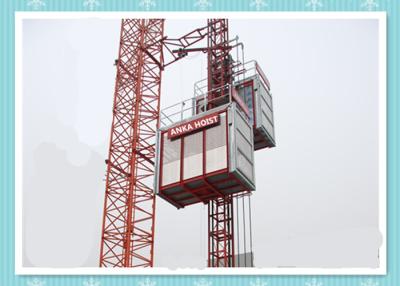 China 2000kg capacity speed 60m/min Construction hoist elevator for transport man and material elevator for sale