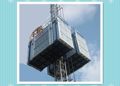 China ANKA CE certificate 3200kg capacity double cage construction hoist elevator  for construction site usage for sale