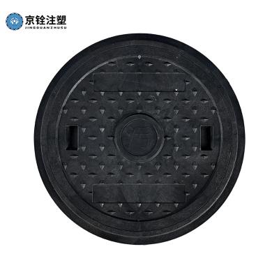 China Resin Sewage Well Cover Power Well Lid Square Weak Polymer Compound Plastic Sewer Rainwater Round Well Cover Intercepting Well Cover for sale