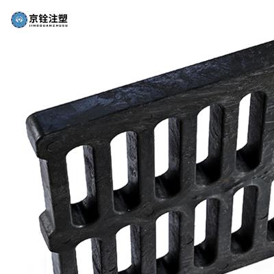 China China Cast Iron Intercepting Floor Grates Strainer Manhole Cover Cast Iron Drainage Gutter Grate for sale