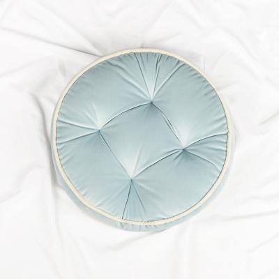 China Home Floor Cushion Toy Baby Round Cover 18*18 Anti-Static Kids Nursery Decor Seat Christmas Floor Cushion for sale