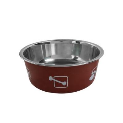 China Viable Safety Cat Bowl No-Spill Cat Dishes Ant Proof Stainless Steel for sale