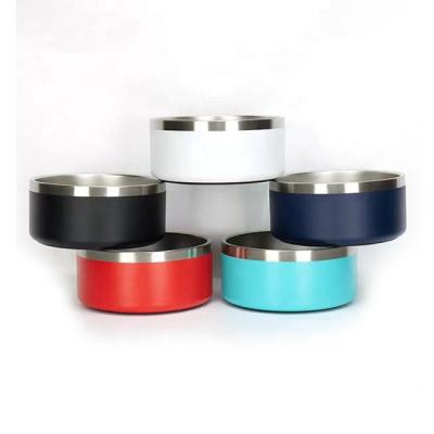 China Viable Cat Bowls for Food and Water, 2PCS Rapsrk Small Non-Slip Stainless Steel Cat Food Bowls for sale