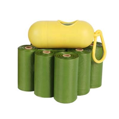 China Stored Degradable Pet Waste Bag Collection With Dispenser Dog Epi Dog Poo Bag Maker for sale