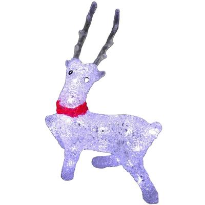 China Commercial Use Acrylic Pattern Deer Light For Outdoor Patio Garden Decoration for sale