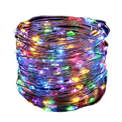 China String light copper fairy led string diwali lights waterproof christmas copper wire string decoration lights battery for decoration for sale