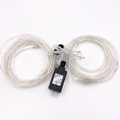 China Waterproof High Bright Clear Rope Light RGB LED Rope Light For Outdoor Christmas Patio Decoration Light for sale