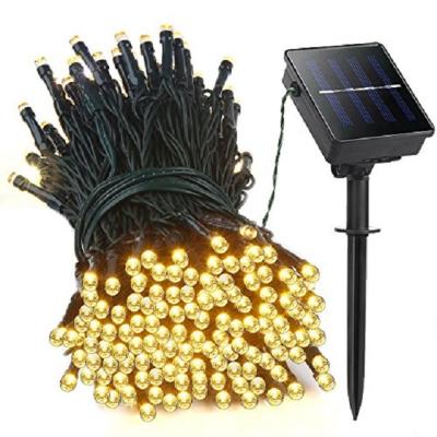 China Firmly on the & snapshot & Off OEM Led Christmas Long Hanging String Solar Powered Lights for sale