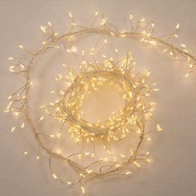 China Firecracker Christmas Decoration Copper Wire Light Fairy String Led Light Group Led Light For Room for sale