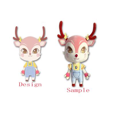 中国 Plush CE ASTM EN71 OEM ODM Customized Design Super Soft Cloth Plush Mascot Doll Custom Plush Toys 販売のため