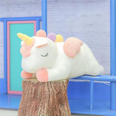 중국 Cheap Custom Soft Plush LOGO Mascot Gift Unicorn Stuffed Toy Unicornio With Wings Doll 판매용