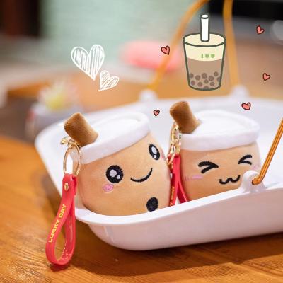 Китай Hot Selling Cute Stuffed Boba Plush Toy Hot Selling Cute Stuffed Boba Soft Plush Bubble Tea Plush Pendant Toys Stuffed Plush Key Chain Milk Tea Cup Sofe продается