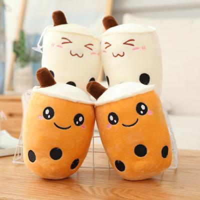 China Plush Sofe Stuffed Toy Mini Lovely Key Ring for Bags Boba Bubble Plush Stuffed Key Chains Decor Decoration Te koop