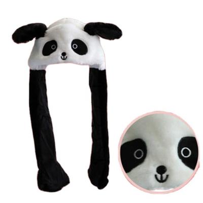 Китай JOINT Brand New Funny Plush Rabbit Ear Hat Rabbit Animal Hat With Airbag Mobile Jumping Ear Gifts продается