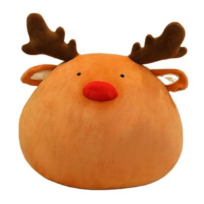 China Anti-bacteria Santa Claus Plush Toy Doll Elk can intervene in the pillow students warm their hands and cover the pillow Christmas gift à venda