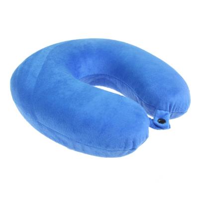 China Memory Foam U Shape Soft Plush Pillow Neck Pillow For Car Air Trajectory Travel for sale