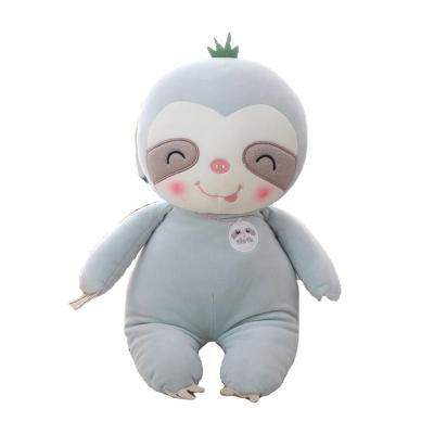 China Plush Customize Wholesale Animals Stuffed Toys Baby Sloth Toy Plush Child Bag Te koop