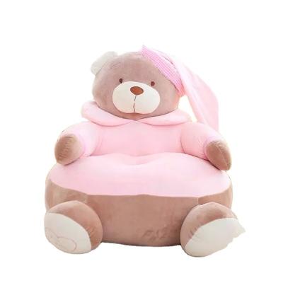 Китай Custom Plush Fashion Bear Cartoon Sofa Plush Animal Chairs For Sleeping Children продается