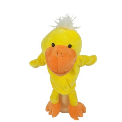 Cina Cozy Factory Sale Custom Cute Soft Plush Yellow Duck Hand Puppet Toy Wholesale in vendita