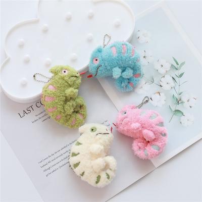 Κίνα Cute Gift Velboa Lizard Plush Toy Stuffed Toys Colorful Lizard Key Chain Pendant Wholesale προς πώληση