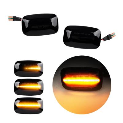 China Dynamic Amber LED Front Fender Lamp Side Marker Turn Signal Light For Toyota Land Cruiser 70 80 100 Series LAND CRUISER 100 for sale