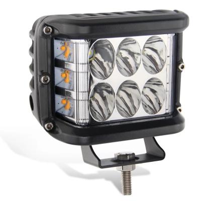 China 45W 3 Sides LED Spot 4x4 Driving Fog Lamp LED Work Light For ATV SUV TRUCK Off Road DC12V-24V Automobile for sale