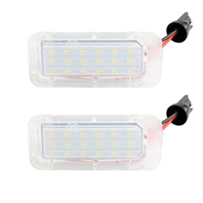 China LED License Plate Lights Lamp For Ford Focus 5D Mondeo Fiseta License Plate Light for sale