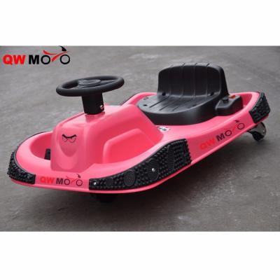 China QWMOTO CE 100W Go Kart Crazy Electric Drift Bumper Cars For Kids 50KG for sale