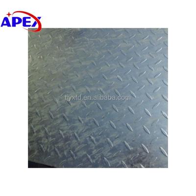 China Size 3mm Steel Checkered Skid Resistance Floor Plate Standard Steel Checkered Plate Sizes for sale